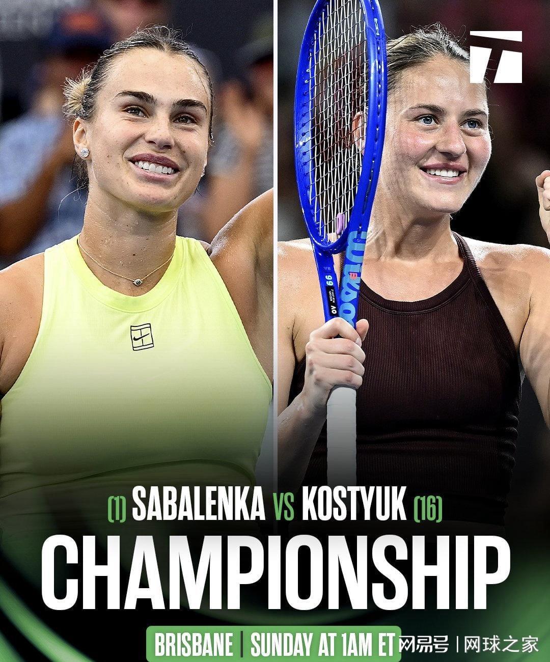 新球体育官网-布里斯班新科亚军科斯秋克：我的关于萨巴伦卡的话被断章取义